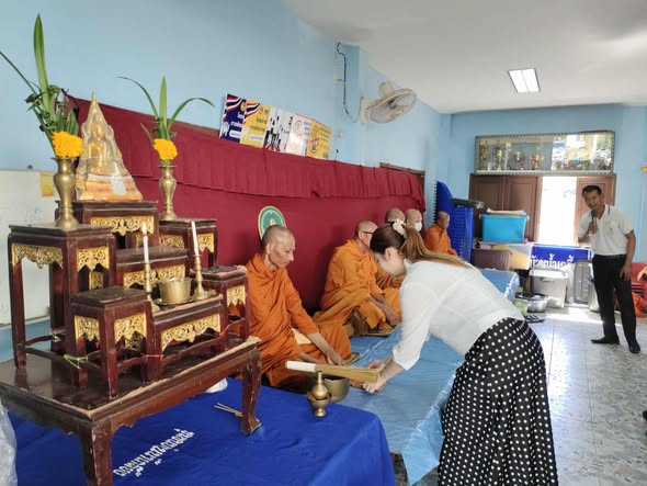 เทศบาลตำบลบ้านนา ร่วมสืบสานบุญประเพณีปีใหม่ ณ ชุมชนบ้านน้ำเกลี้ยง