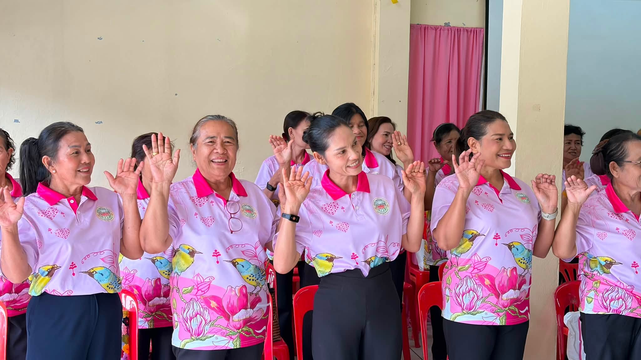 🌸 ภาพบรรยากาศกิจกรรมโรงเรียนผู้สูงอายุเทศบาลตำบลบ้านนา 🌸